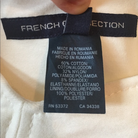 French Connection Cap Sleeved Cocktail Dress - Picture 4 of 4